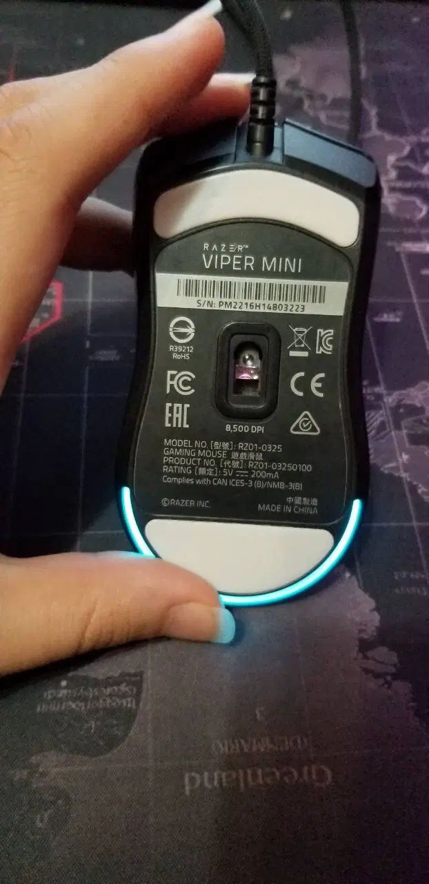 موس گیمینگ ریزر مدل razer viper mini|قطعات و لوازم جانبی رایانه|تهران, اختیاریه|دیوار