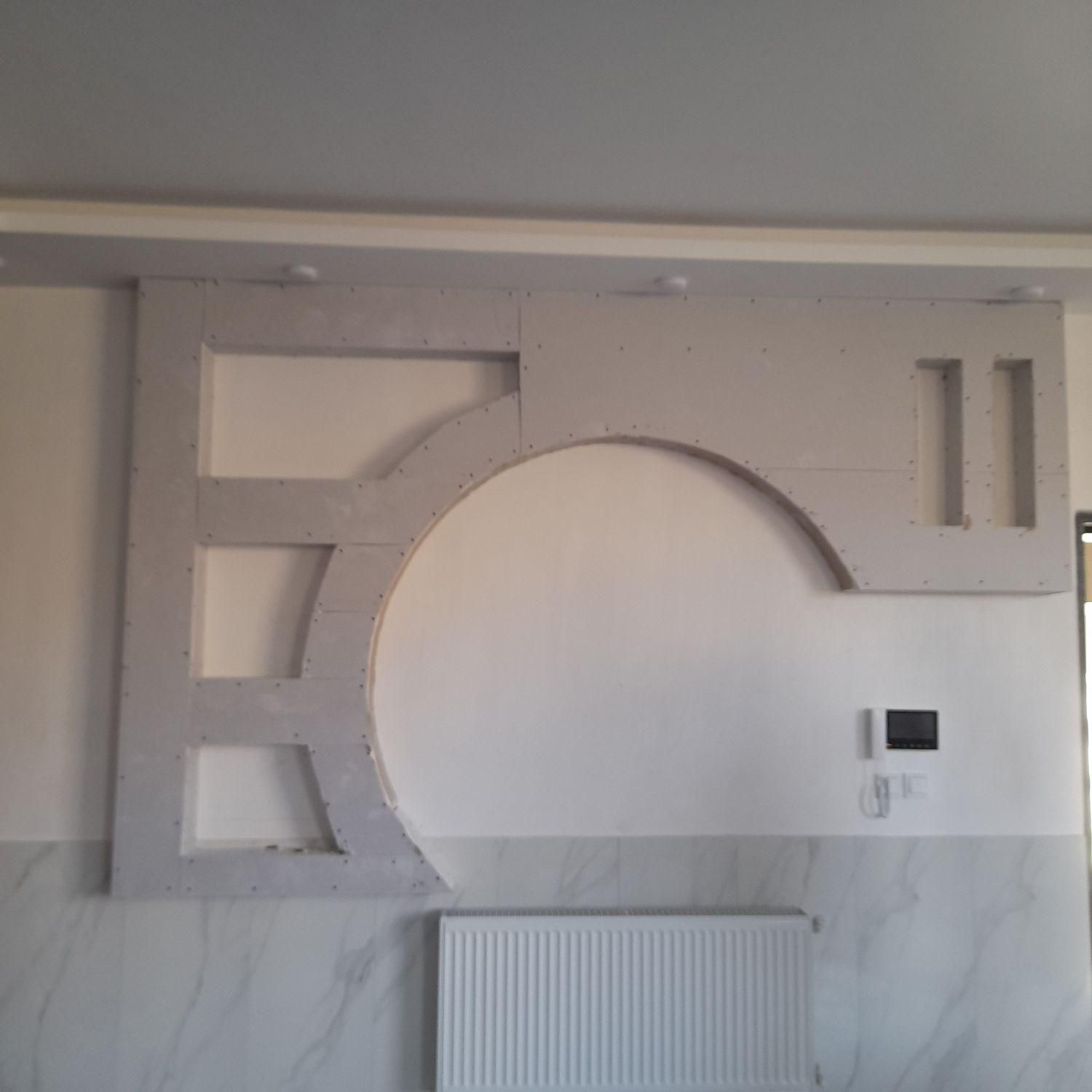 کناف و سقف کاذب. پی وی سی|خدمات پیشه و مهارت|ایذه, |دیوار