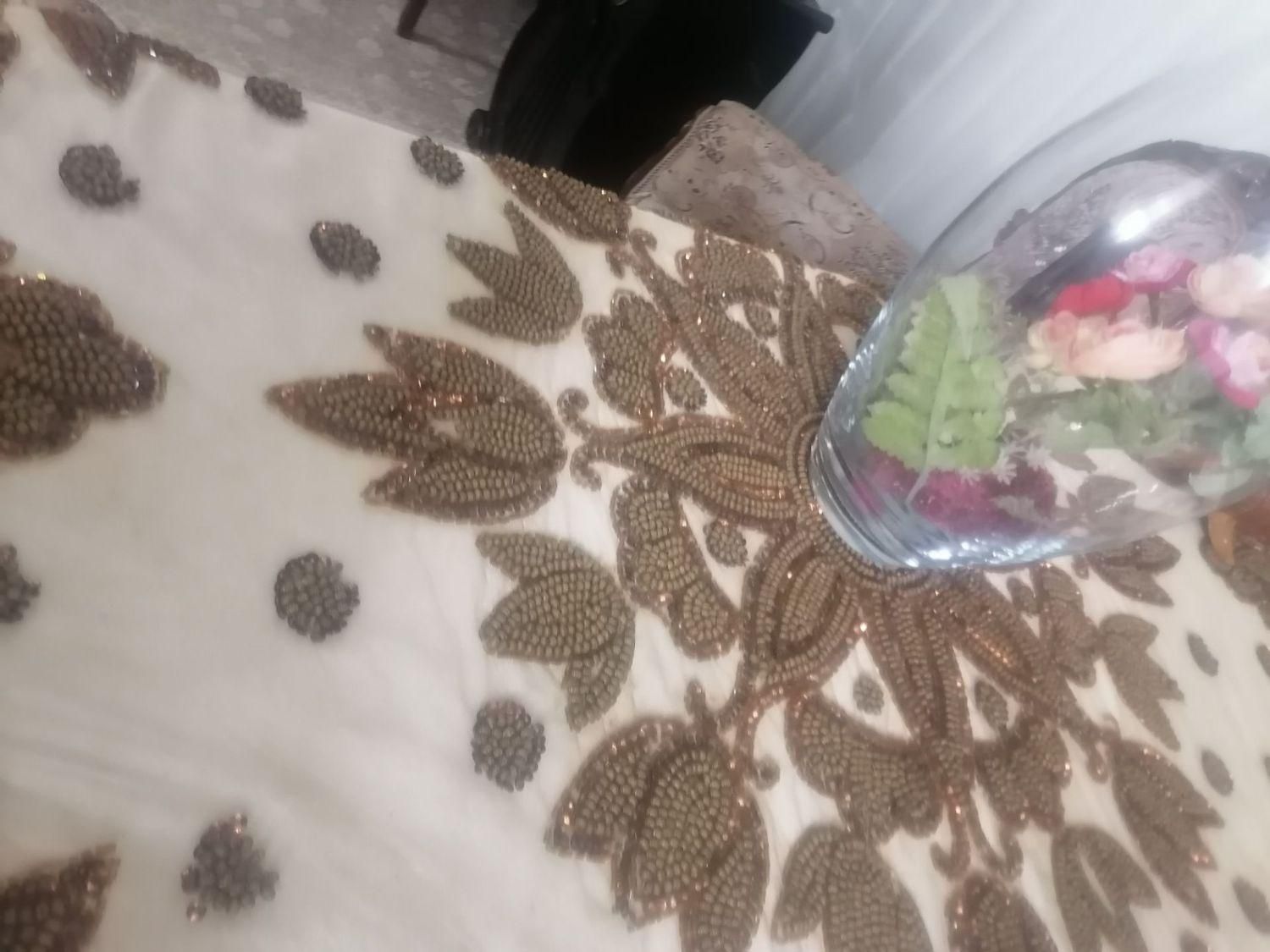 رو میزی (هندی)|پرده، رانر، رومیزی|مشهد, کوی المهدی|دیوار