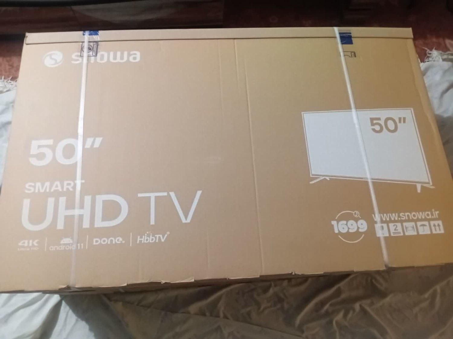 تلویزیون 50 اینچ LED اسنوا 4K هوشمند اندروید دار|تلویزیون و پروژکتور|کاشان, امیرکبیر|دیوار