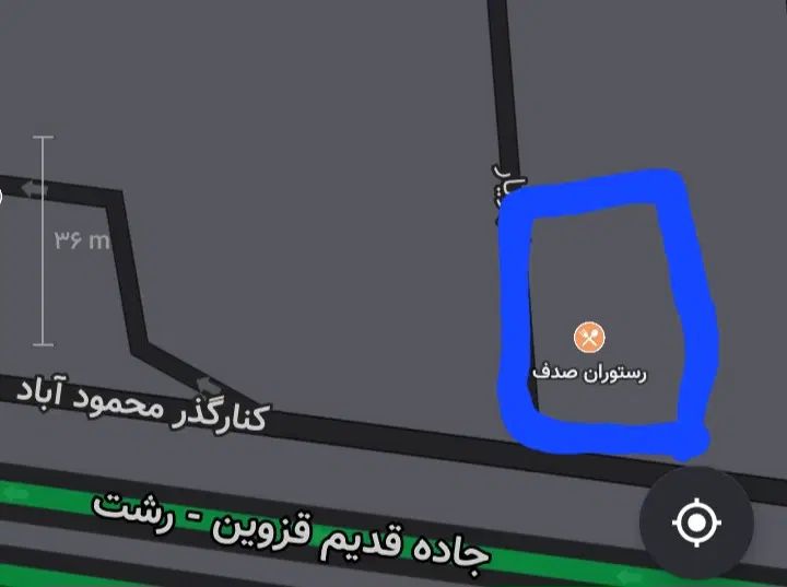 126 متر زمین تجاری مسکونی دو نبش در محمود آباد|فروش زمین و ملک کلنگی|قزوین, |دیوار
