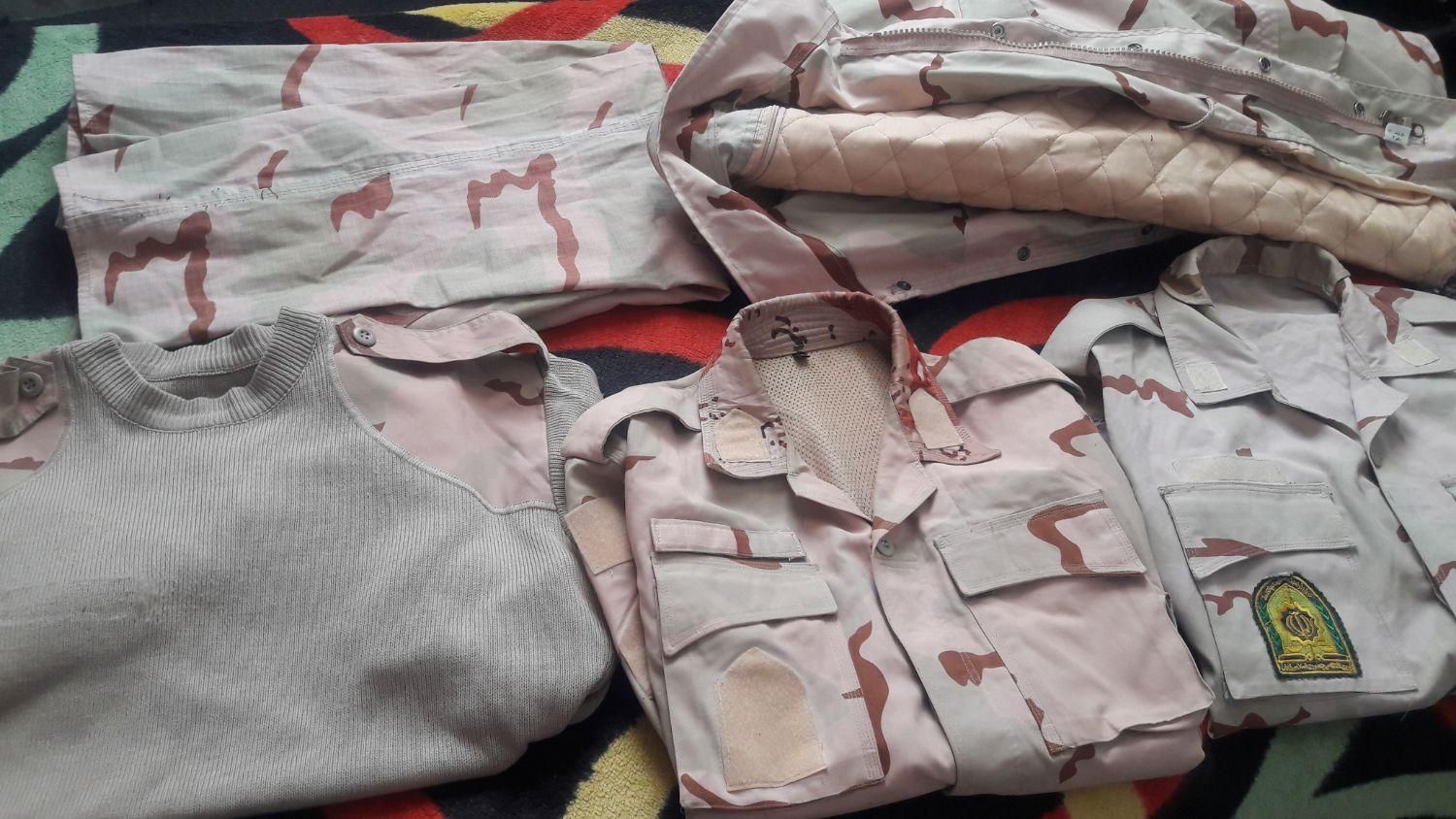 لباس و پوتین مرزبانی کلاه و شلوار و اورکت و بلوز|لباس|اردبیل, |دیوار