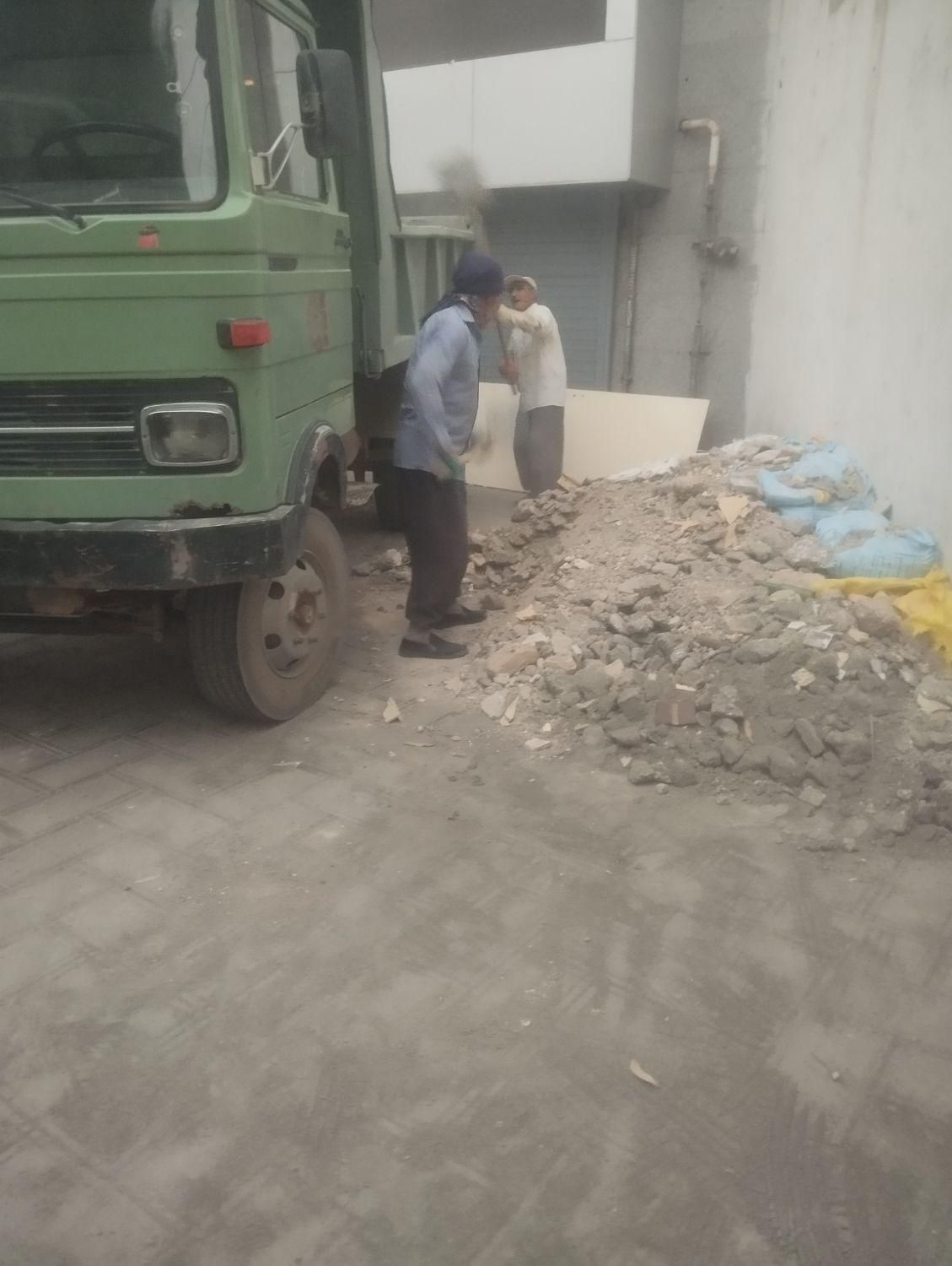 حمل نقل نخاله و پسماند های ساختمانی فروش خاک ماسه|خدمات حمل و نقل|قم, نیروگاه|دیوار