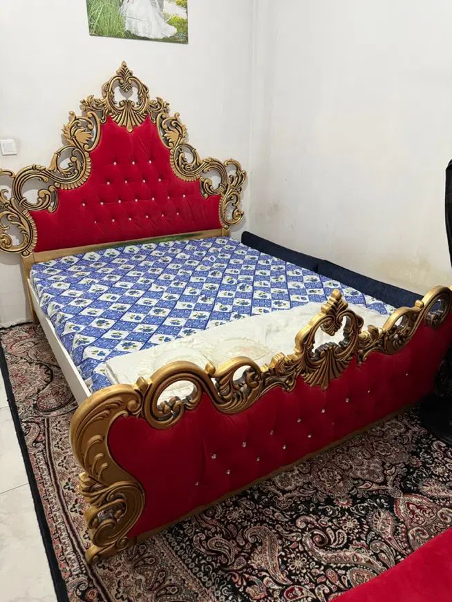 سرویس خواب شیک دو نفره|تخت و سرویس خواب|مشهد, گاز|دیوار
