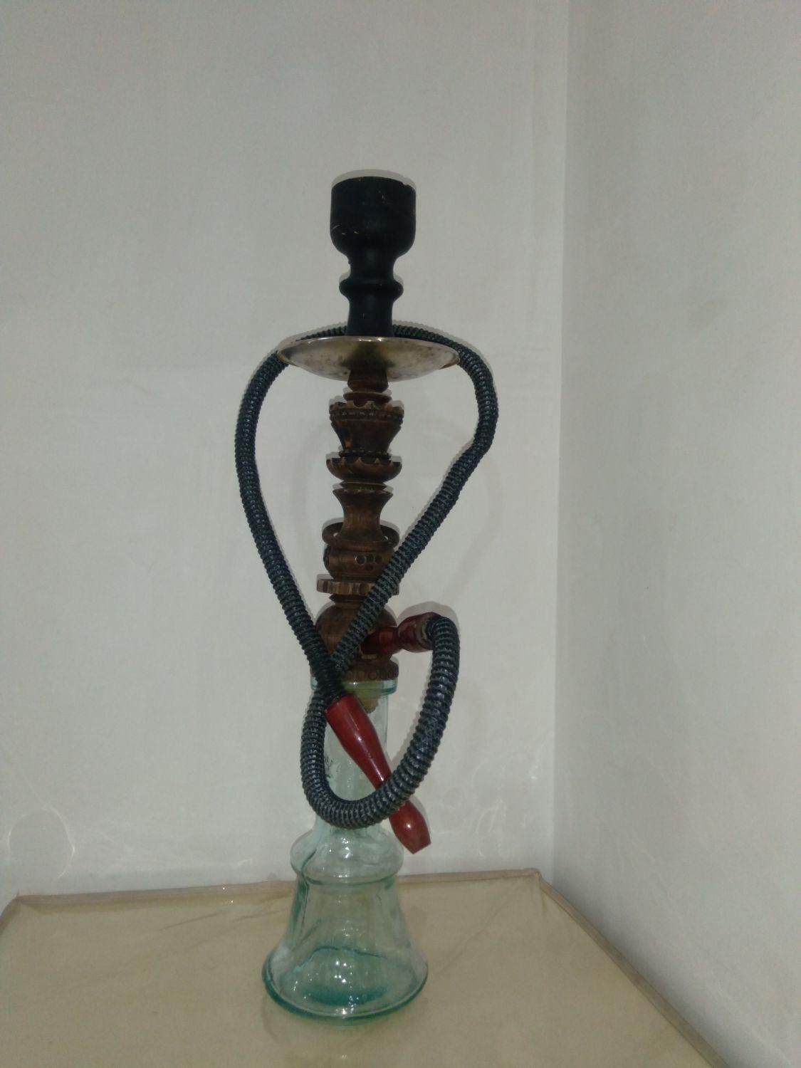 قلیون باتنه چوبی صحیح وسالم|کلکسیون و سرگرمی|اسلامشهر, شهرک قائمیه|دیوار