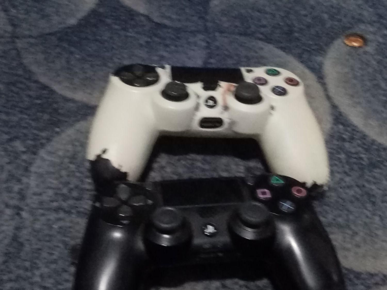 ps4 دو دسته|کنسول، بازی ویدئویی و آنلاین|خرمشهر, |دیوار