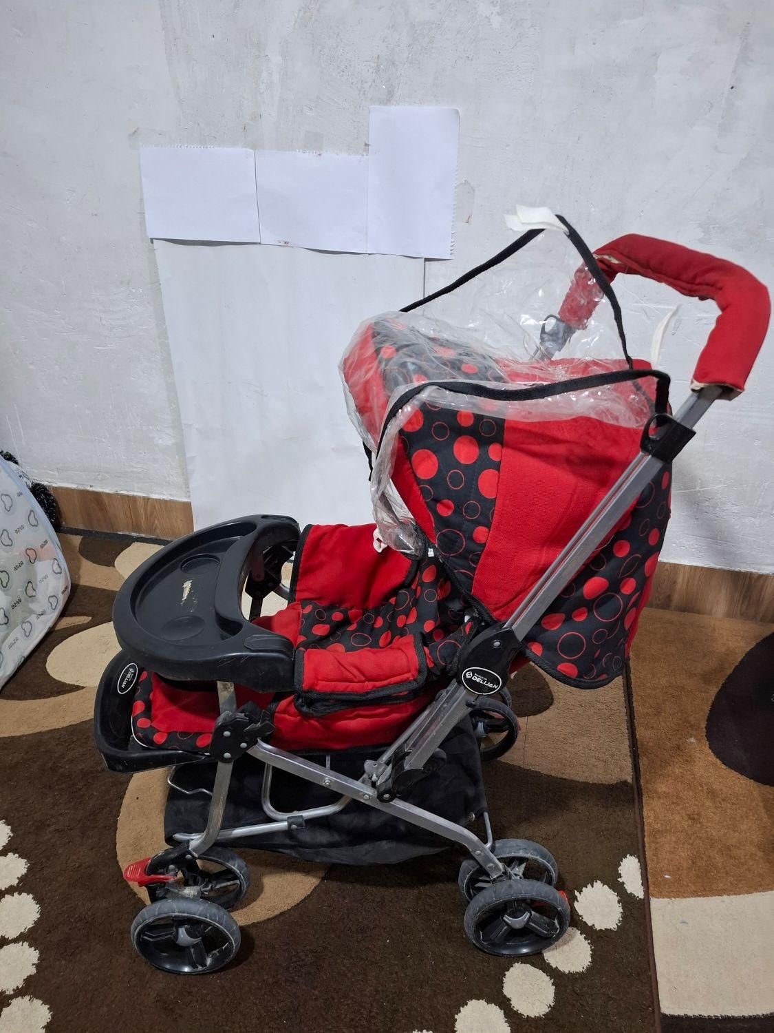 کالسکه وکریر در حد نو|کالسکه و لوازم جانبی|یاسوج, |دیوار