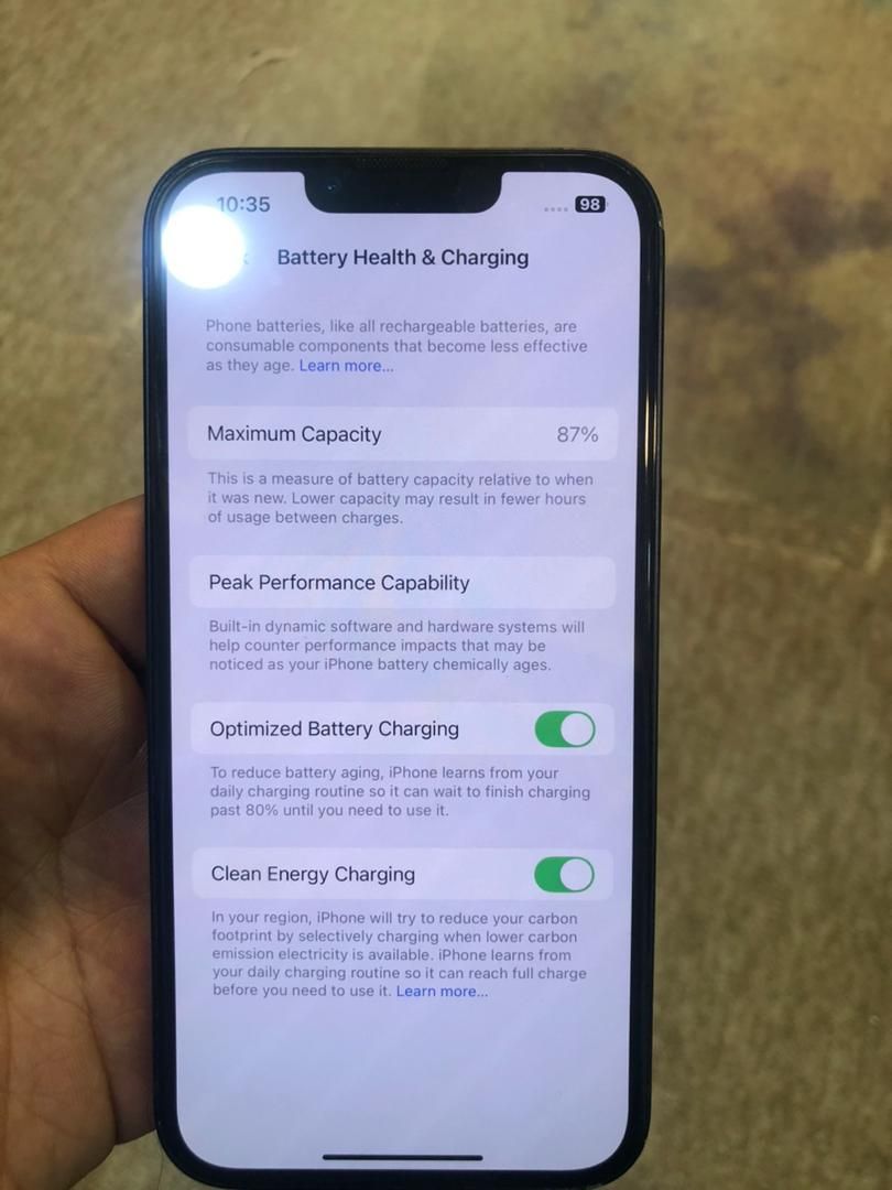 اپل iPhone 13 با حافظهٔ ۱۲۸ گیگابایت|موبایل|تهران, امیریه|دیوار