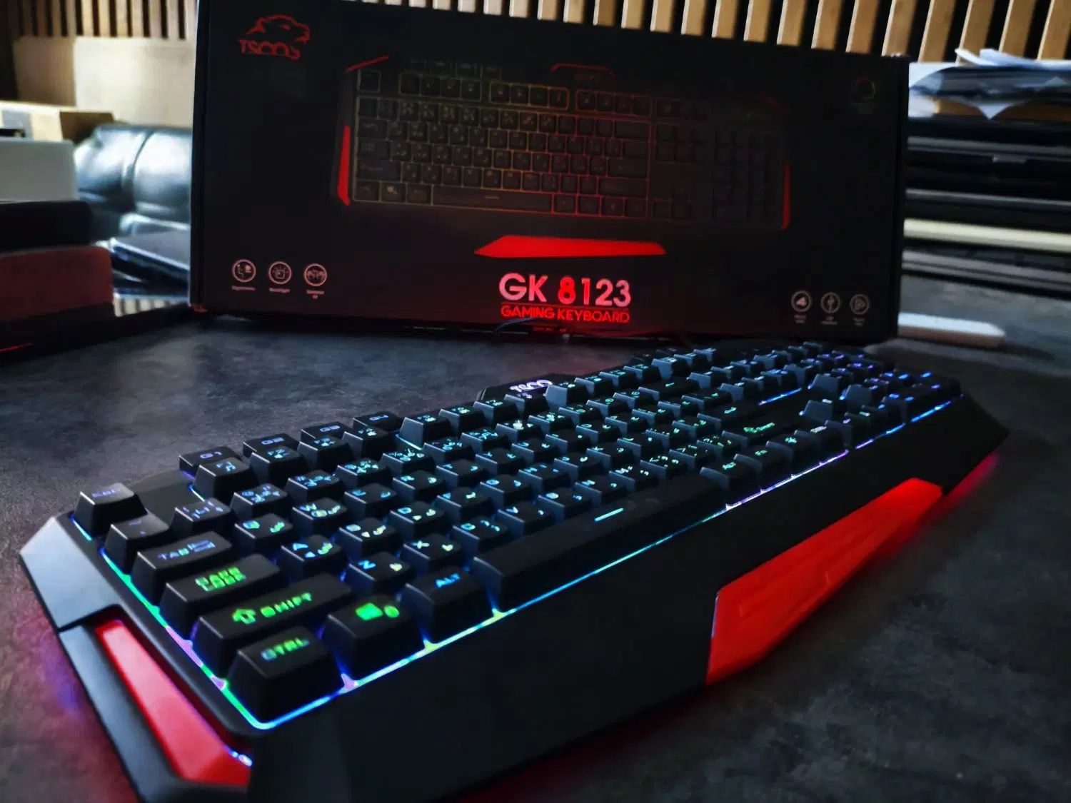 کیبورد گیمینگ و حرفه ای تسکو مدل GK 8123 RGB|قطعات و لوازم جانبی رایانه|مشهد, انقلاب|دیوار