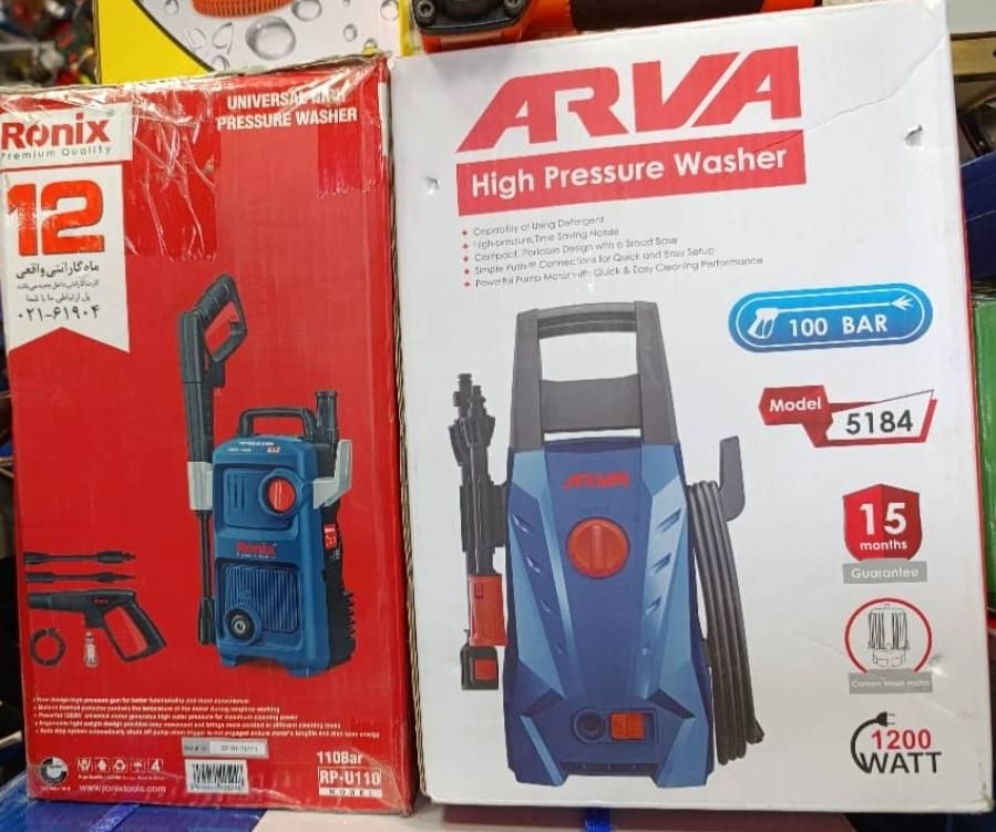 کارواش۱۱۰بار آروا و رونیکس|ماشین‌آلات صنعتی|کرمانشاه, |دیوار