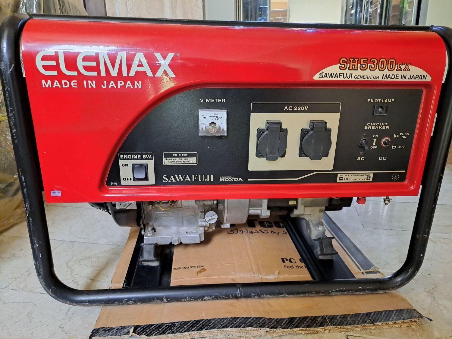موتور برق مارک ELEMAX مدل SH5300EX   اصل ژاپن|ابزارآلات|تهران, شهرک پرواز|دیوار