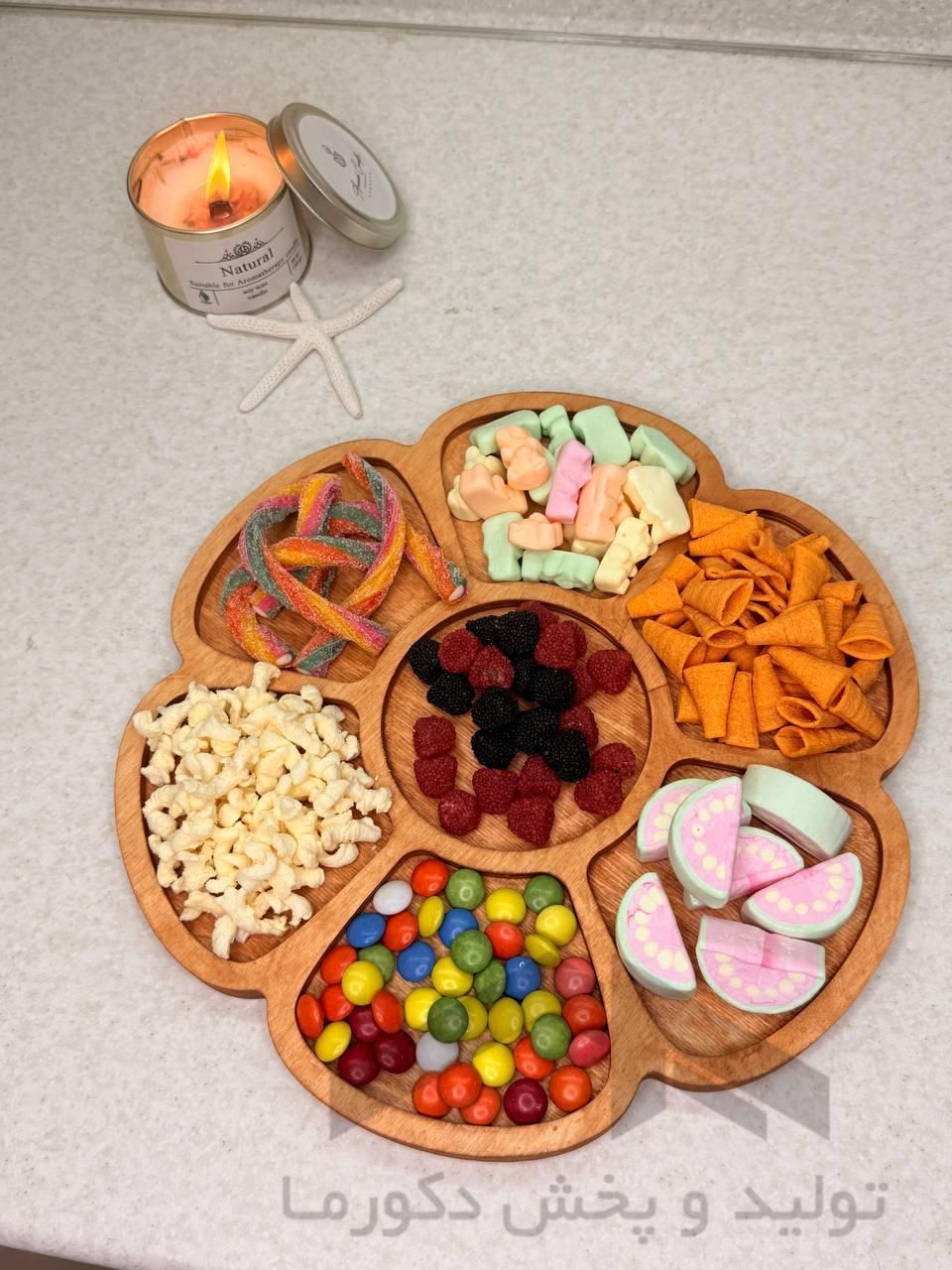 ظروف سرو و اردوخوری چوبی|ظروف سرو و پذیرایی|آذرشهر, |دیوار