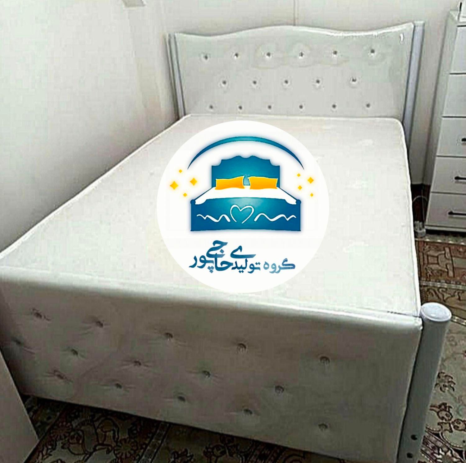 تخت خواب دو نفره حاجی پور(تختخواب۲دونفره)تشک ماهک|تخت و سرویس خواب|مشهد, حسین‌آباد|دیوار