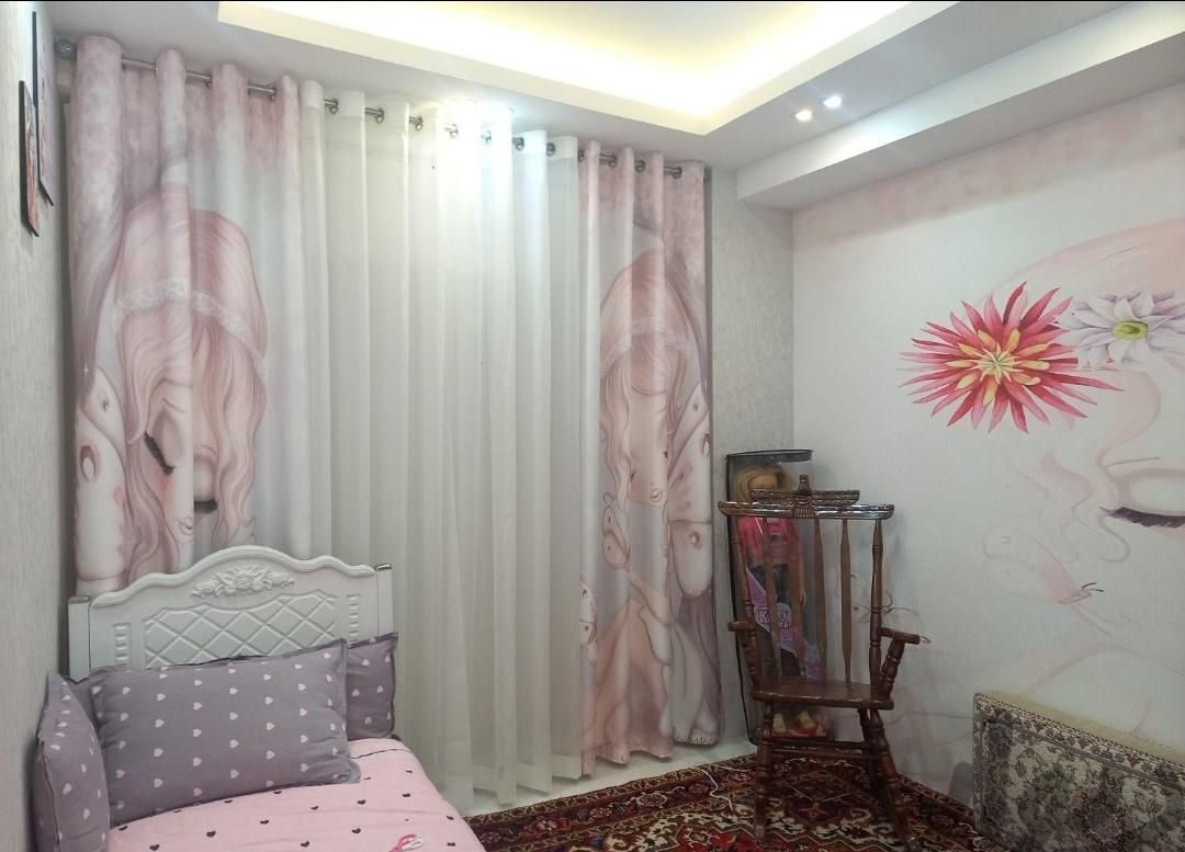 پرده مخمل کالیفرنیا(دوخت پانچ وپبلیسه)|پرده، رانر، رومیزی|هشتگرد, |دیوار