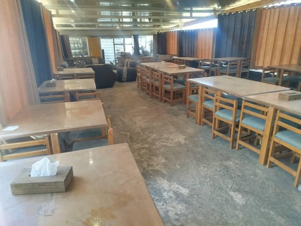 پرده رنگ کرم و قهوه ای|پرده، رانر، رومیزی|رشت, آزادگان|دیوار