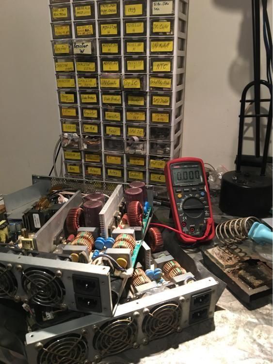 تعمیر پاور و هشبرد ماینرavalon M20M30M50F1T2S19S17|خدمات رایانه‌ای و موبایل|تهران, مجیدیه|دیوار