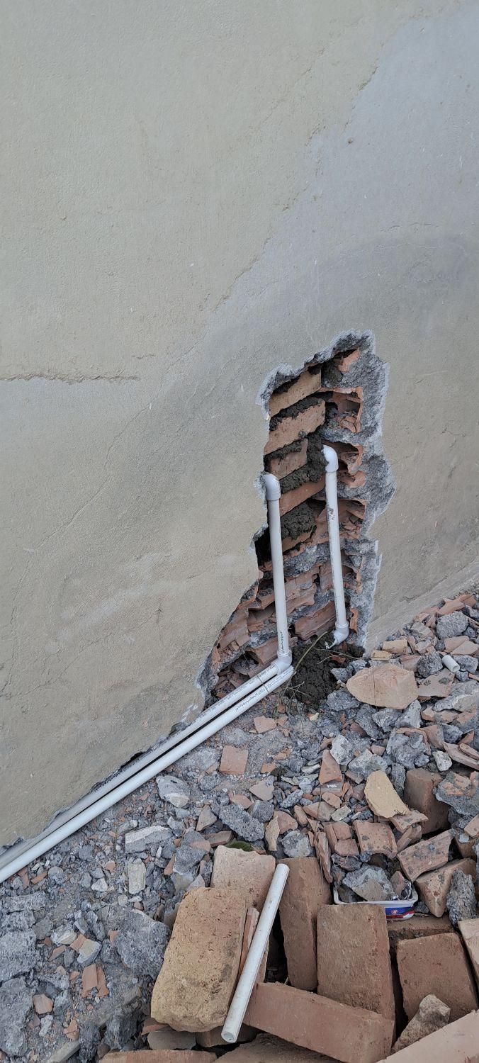 لوله کش آب لوله کشی فاضلاب   همراه با کنده کاری|خدمات پیشه و مهارت|گرگان, |دیوار