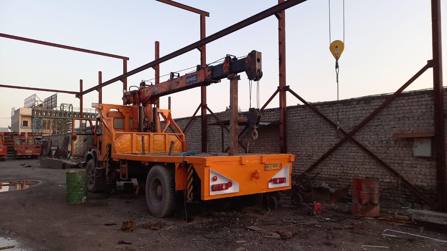 جرثقیل ده تن شبانه روزی سید|خدمات حمل و نقل|مشهد, ایثارگران|دیوار