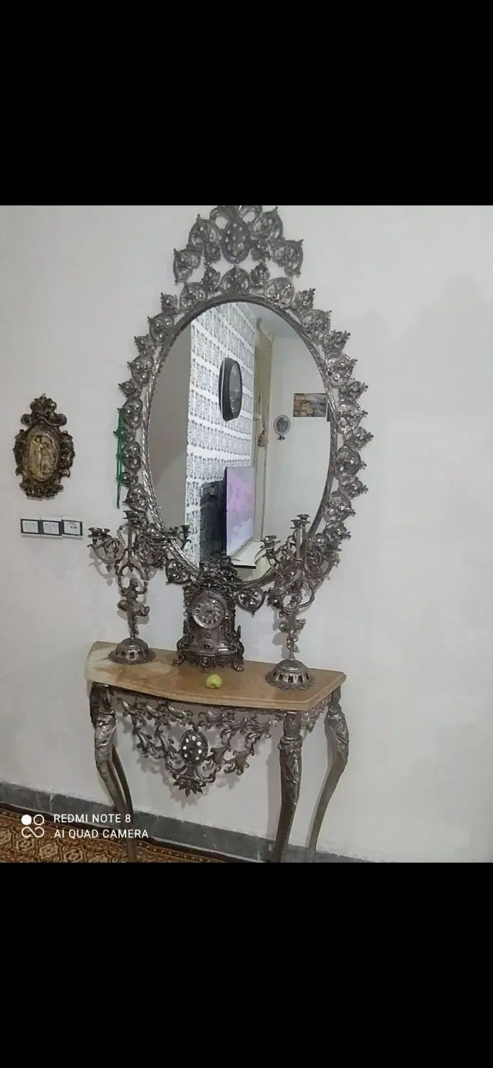 اینه شمعدان|صنایع دستی و سایر لوازم تزئینی|گلستان (تهران), |دیوار