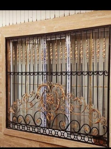 فرفورژه سنگین درب کشوی آکاردیونی پنجره حفاظ جوش|مصالح و تجهیزات ساختمان|مشهد, وکیل‌آباد|دیوار