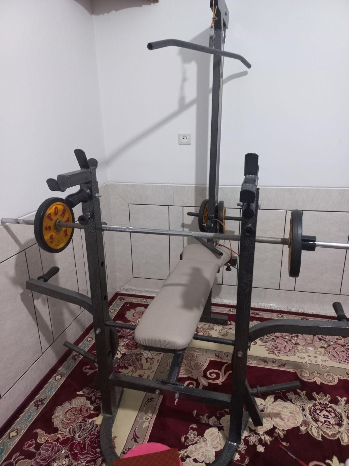 دستگاه بدنسازی|تجهیزات ورزشی|مرودشت, رودبال|دیوار