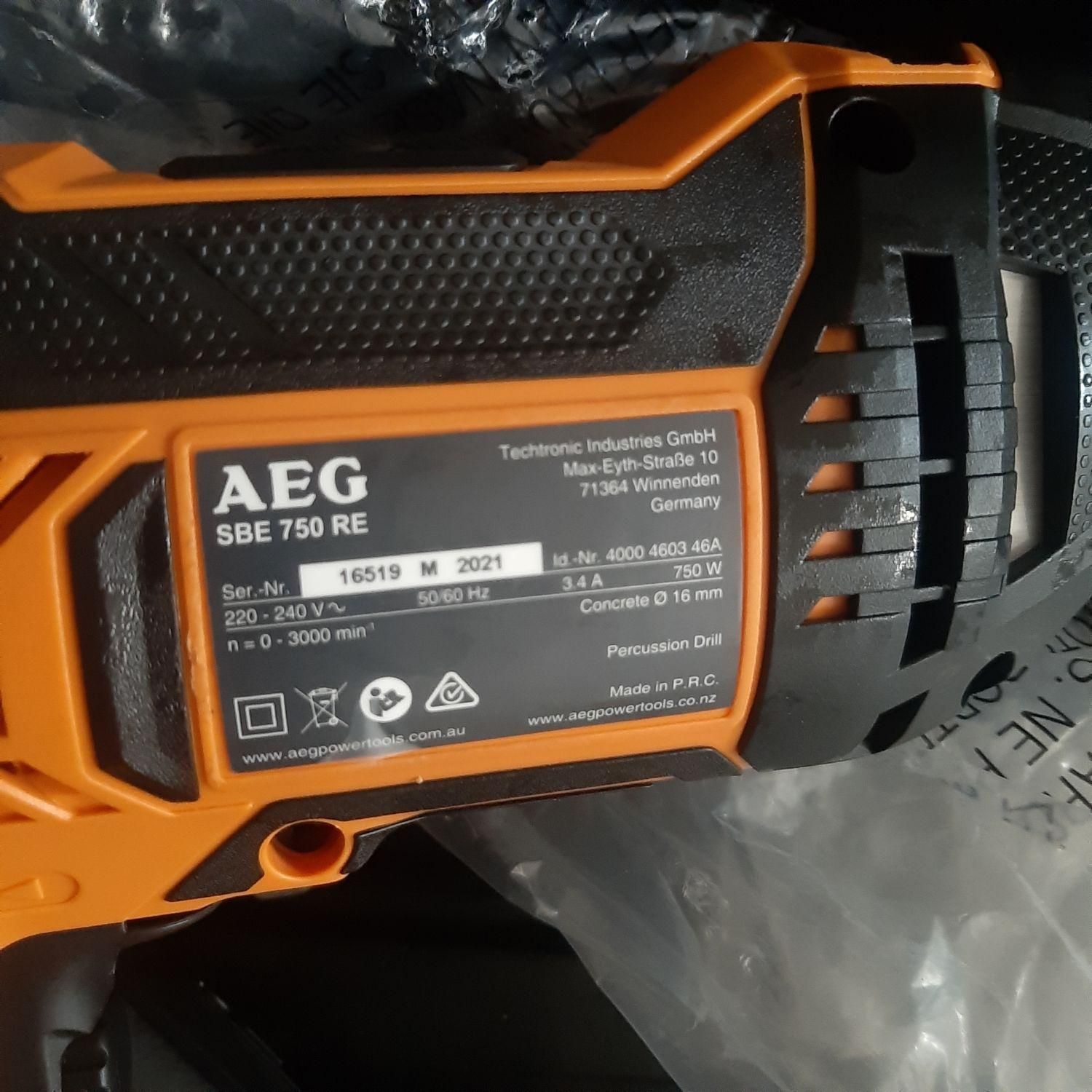 دریل ضربه ای آاگ (aeg)|ابزارآلات|یزد, |دیوار