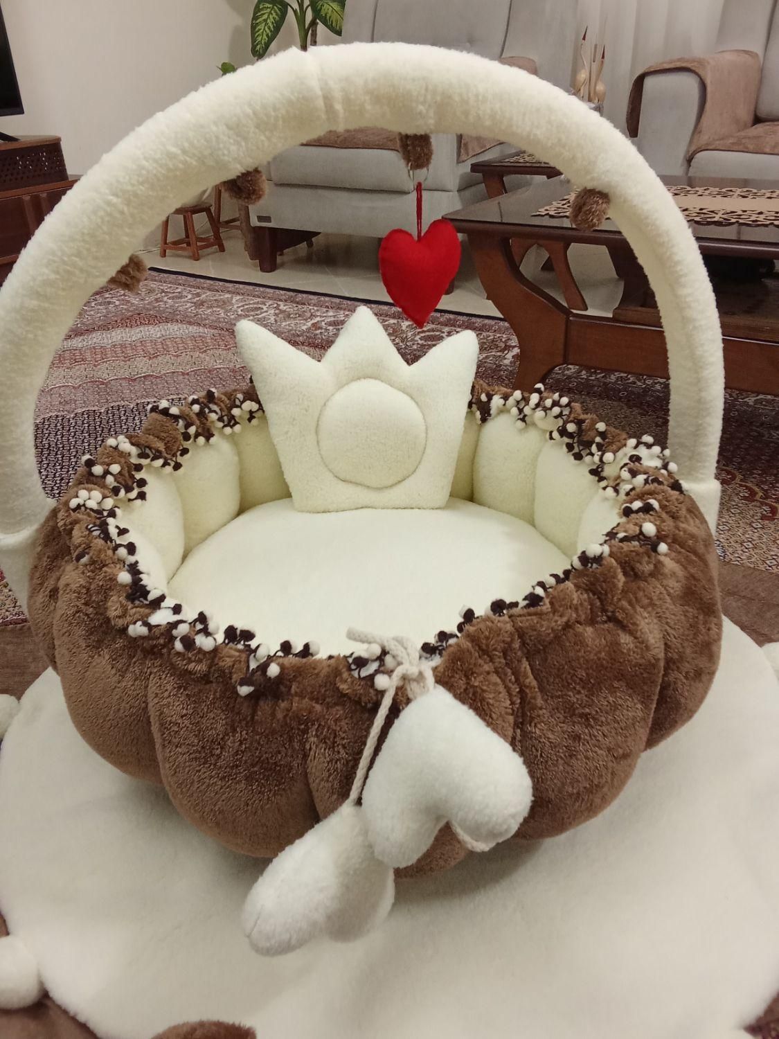 دوخت سیسمونی شیک با طرح سه بعدی|اسباب و اثاث بچه|بیرجند, |دیوار