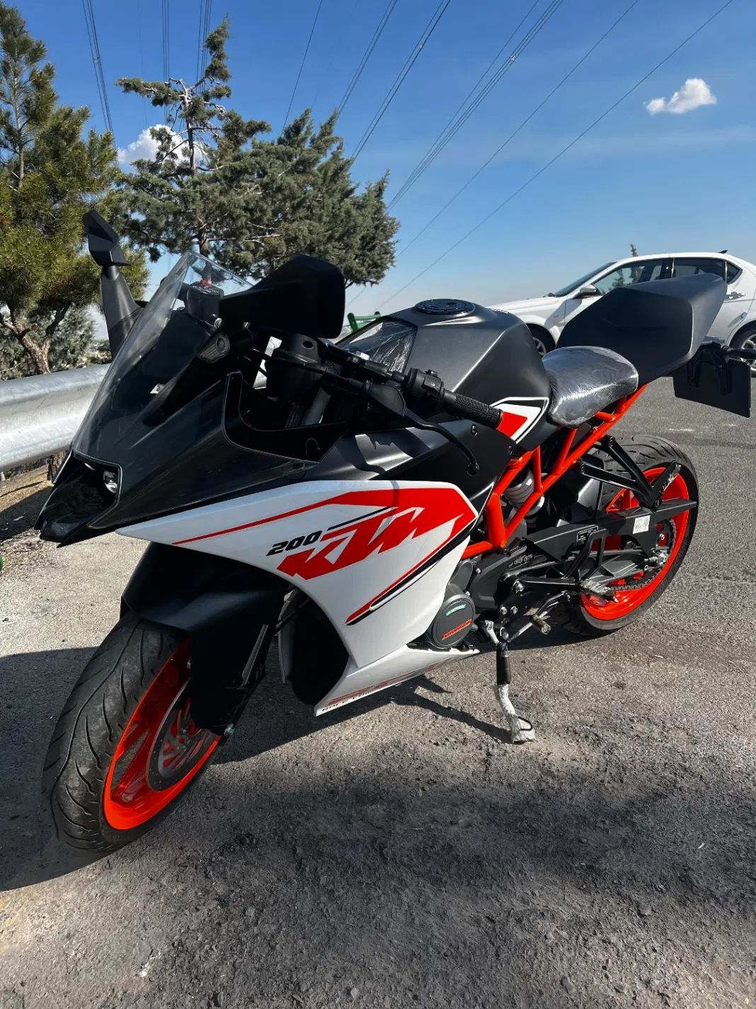 موتور کی تی ام آرسی ۲۰۰ ktm rc 200 مدل ۹۹|موتورسیکلت|تهران, سازمان آب|دیوار