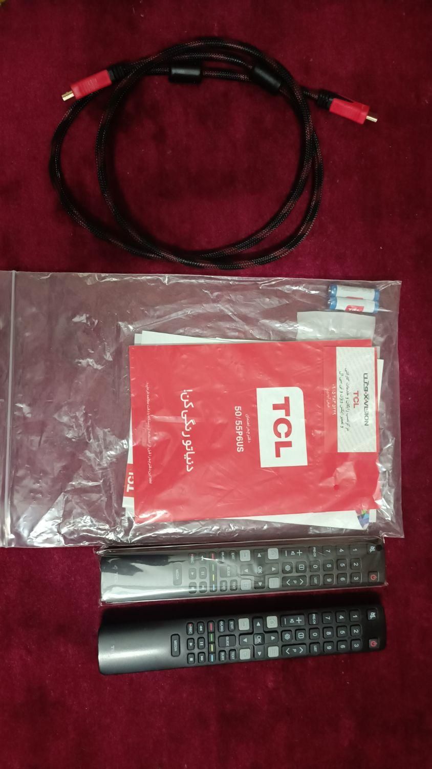 تلویزیون 50 اینچ TCL درحد نو|تلویزیون و پروژکتور|مشهد, کوثر|دیوار