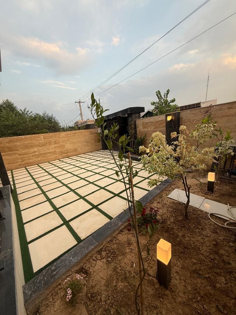 ویلامدرن205متر2خوابه درفضایی بکرباامنیت بالا|فروش خانه و ویلا|خشکبیجار, |دیوار