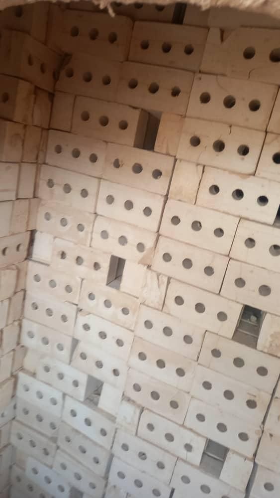 اجرپخت کامل سه گل/آجر سه سوراخ|مصالح و تجهیزات ساختمان|نرماشیر, |دیوار