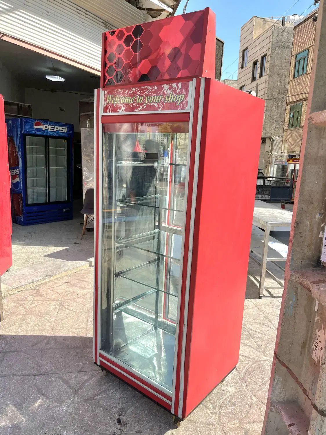یخچال ایستاده ۸۰ سانتی کبابی دوطرف نما در حد نو نو|فروشگاه و مغازه|تهران, تهرانسر مرکزی|دیوار