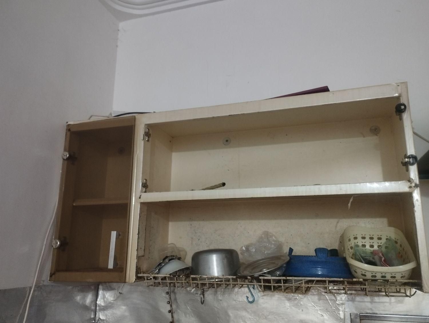 کابینت هود واجاق گاز پنج شعله|آب‌چکان و نظم‌دهنده ظروف|بندر کنگان, |دیوار