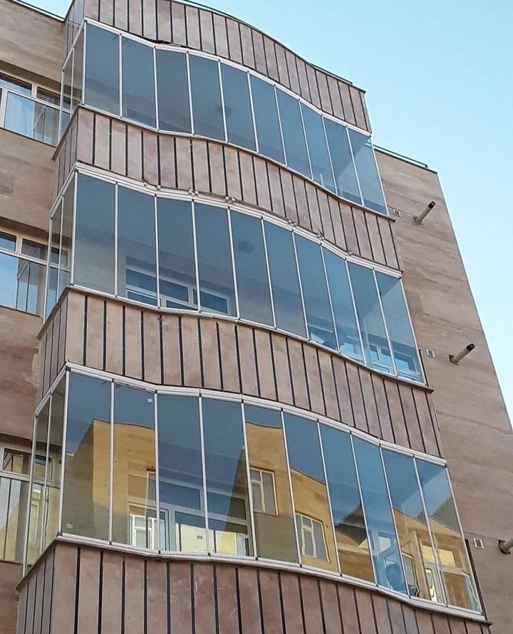 شیشه بالکن ریلی/پنجره سکوریت/جمع شو|خدمات پیشه و مهارت|اردبیل, |دیوار