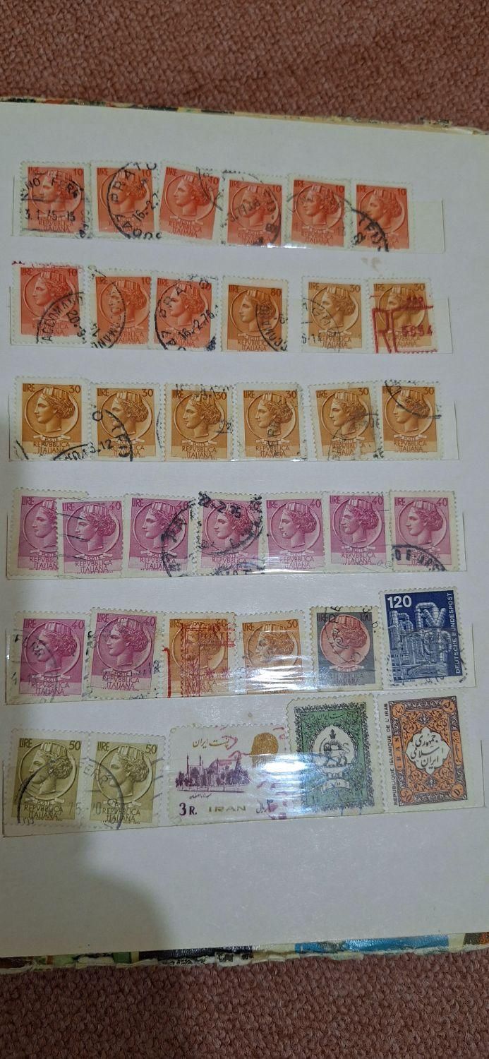 کلکسیون تمبر|کلکسیون سکه، تمبر، اسکناس|مسجد سلیمان, |دیوار