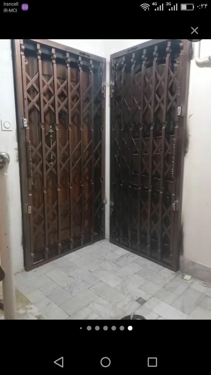 حفاظ محافظ آپارتمان درب اکاردیونی گاردضدسرقت|مصالح و تجهیزات ساختمان|مشهد, کوی سیدی|دیوار