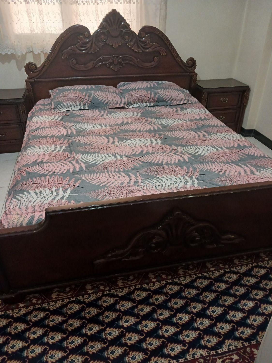 تخت خواب دو نفره سایز ۲در ۱۸۰|تخت و سرویس خواب|تهران, یاخجی آباد|دیوار