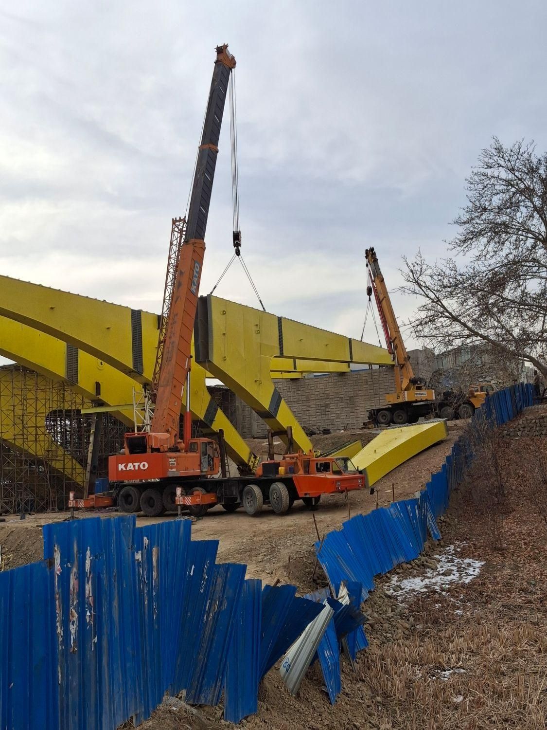 اجاره دهنده جرثقیل تناژ های مختلف ۲۰تن ۳۵تن ۱۲۰تن|خدمات حمل و نقل|کرج, مهرویلا جنوبی|دیوار