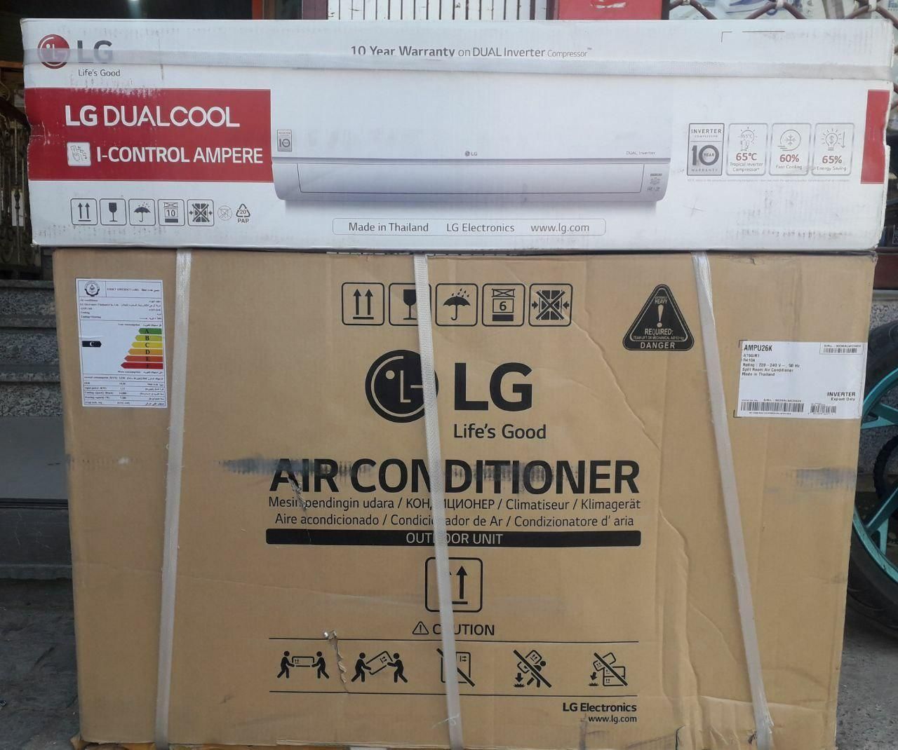 کولر 24هزارLG دوال اینورتر|کولر گازی و فن‌کوئل|لنگرود, |دیوار