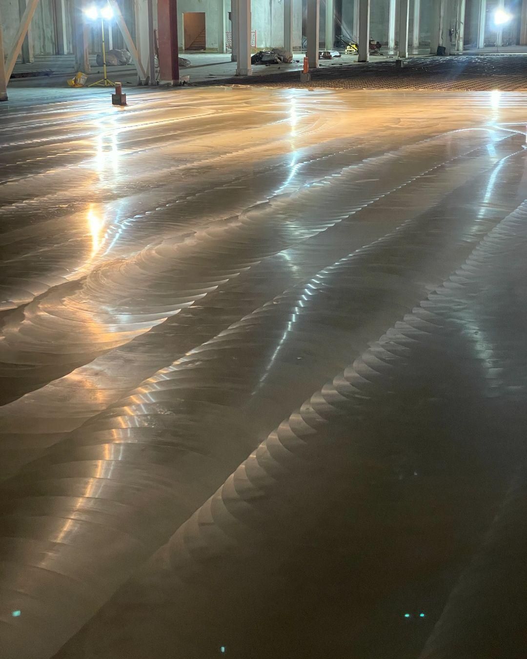 بتن ریزی کف با ماله پروانه|خدمات پیشه و مهارت|قزوین, |دیوار