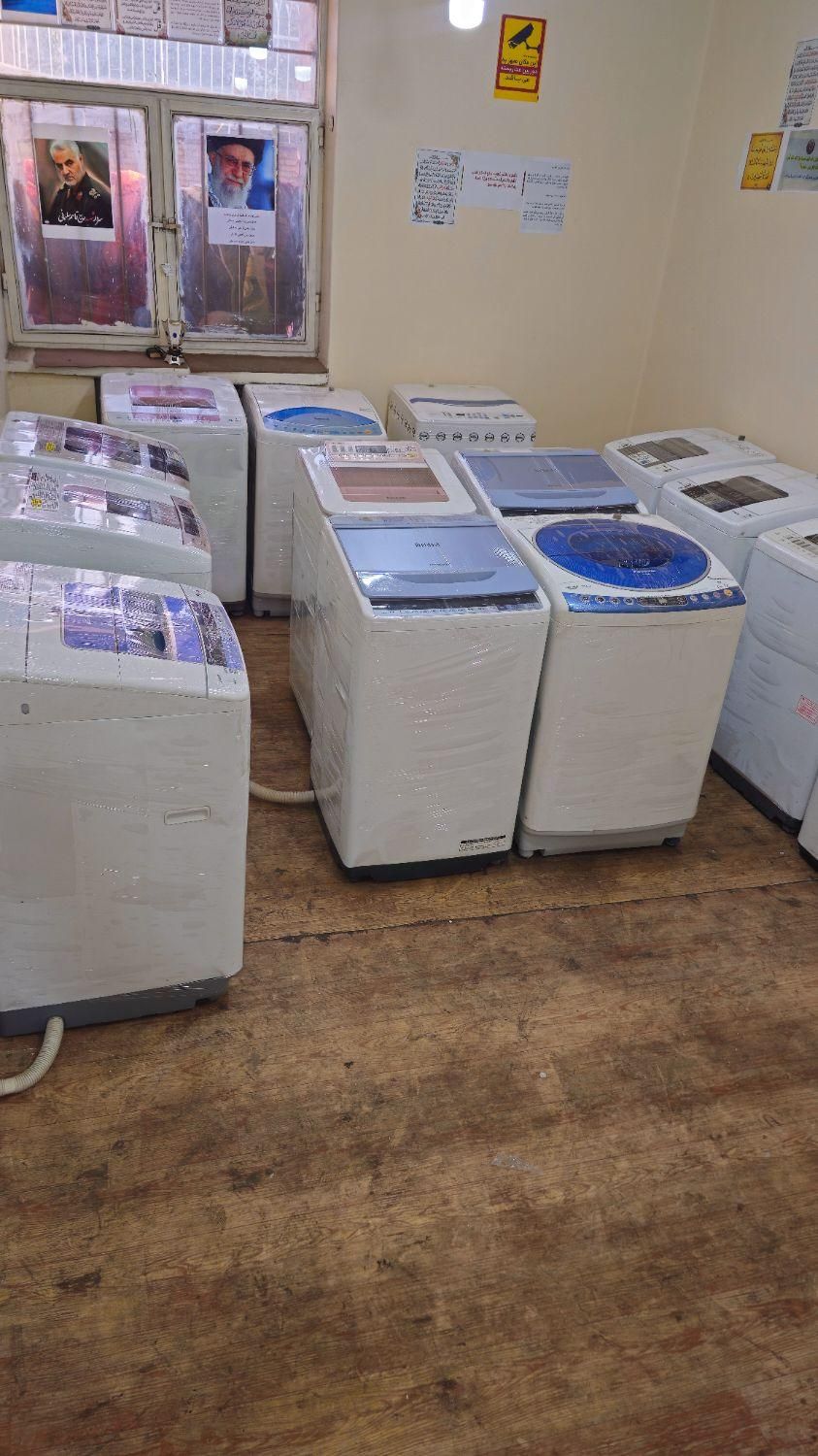 ماشین لباسشویی (مهد لباسشویی ژاپنی در ایران)|ماشین لباسشویی و خشک‌کن لباس|اهواز, سپیدار|دیوار