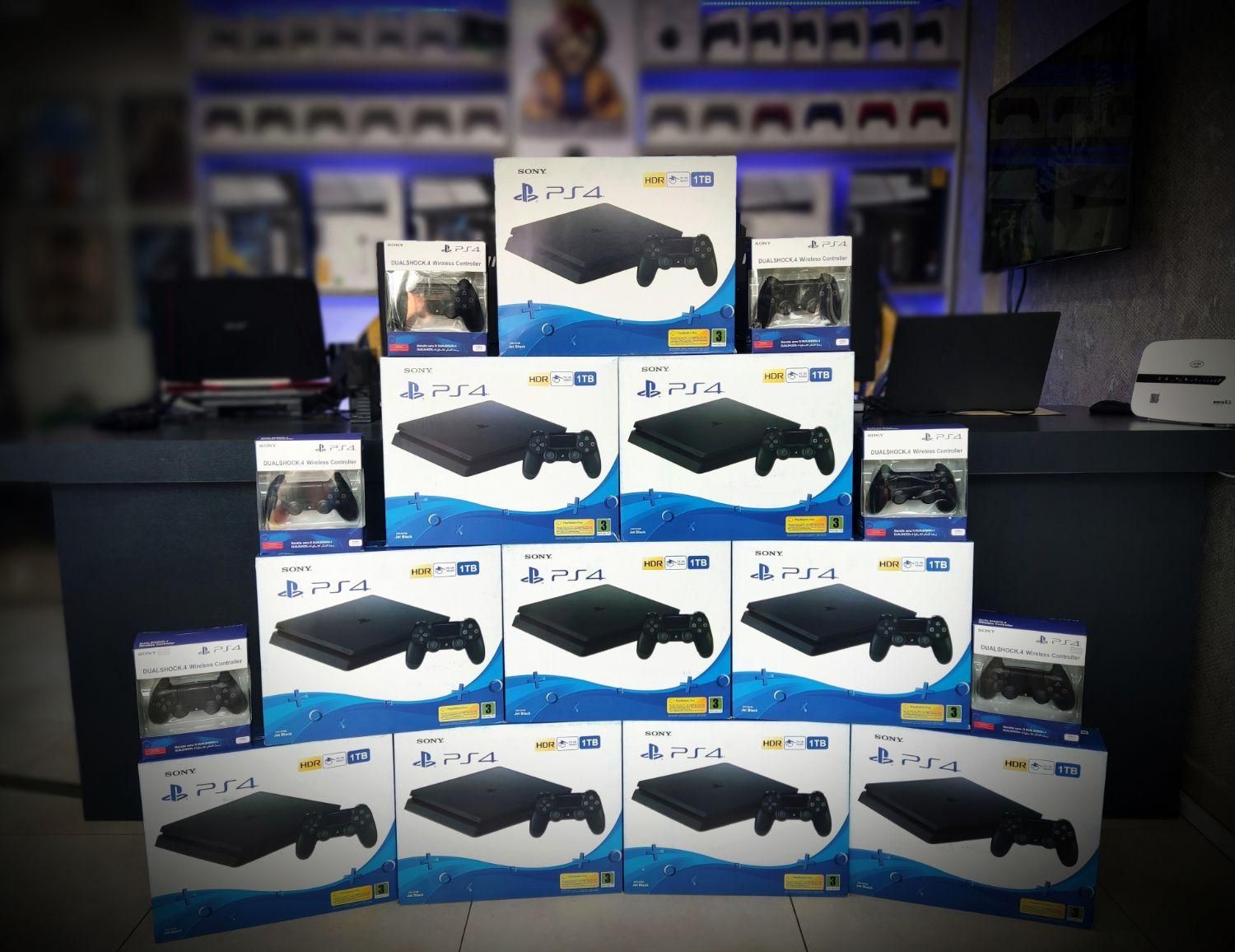پلی استیشن ۴ اسلیم 1TB کپیخور (اقساطی) فول بازی|کنسول، بازی ویدئویی و آنلاین|رشت, رودباری|دیوار