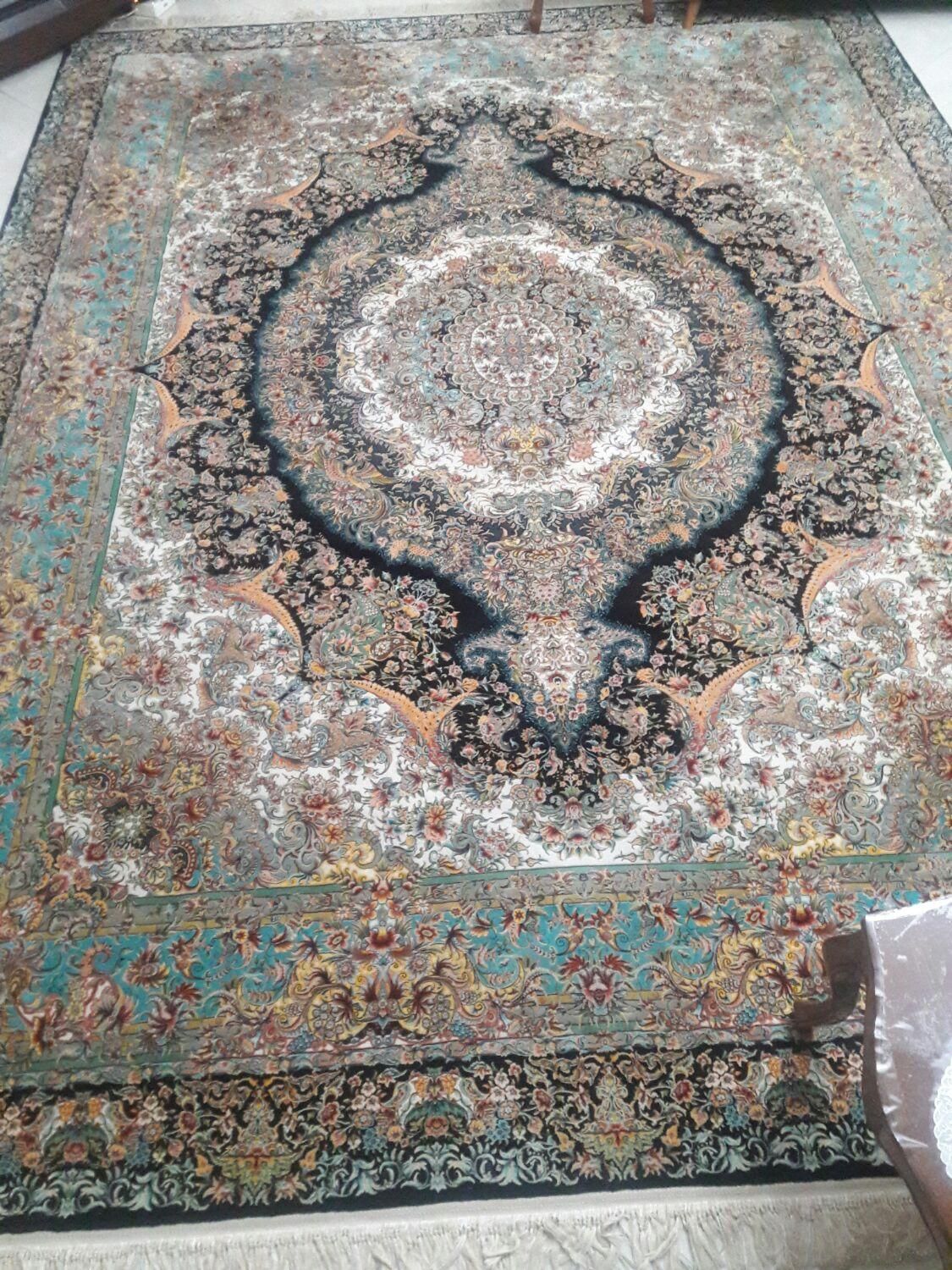 دو تخته فرش ماشینی ۱۲ متری درجه یک درحد نو|فرش|فردیس, |دیوار