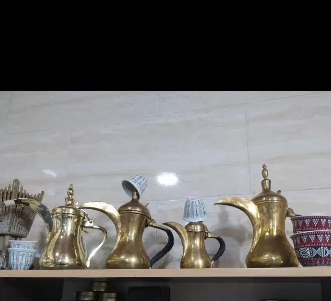 دله قهوه جوش سوری اصلی برنجی|قوری، کتری، قهوه‌ساز دستی|تهران, زعفرانیه|دیوار