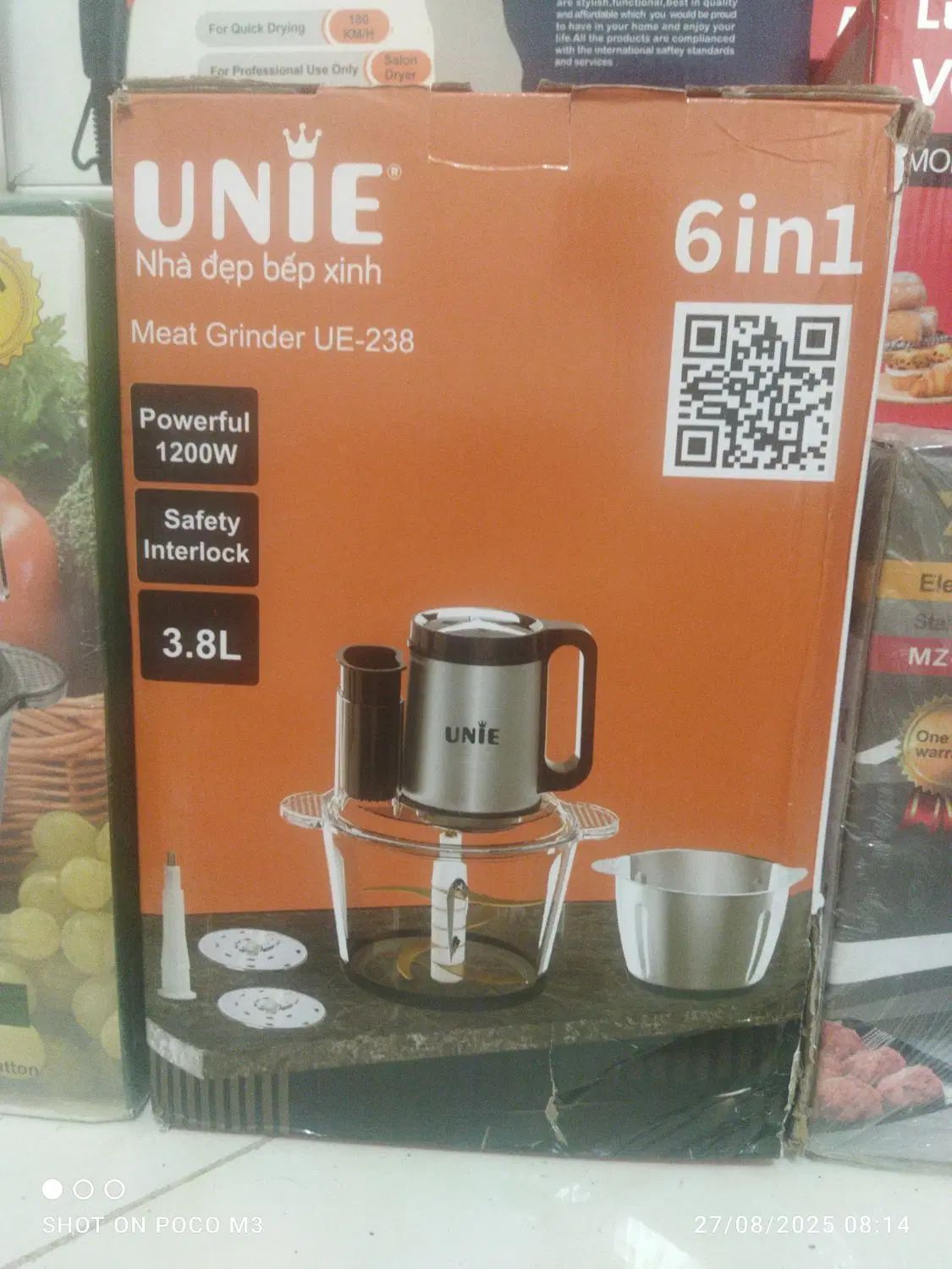 خرد کن UNIEمدل 238|خردکن، آسیاب، غذاساز|اصفهان, شیخ اشراق|دیوار