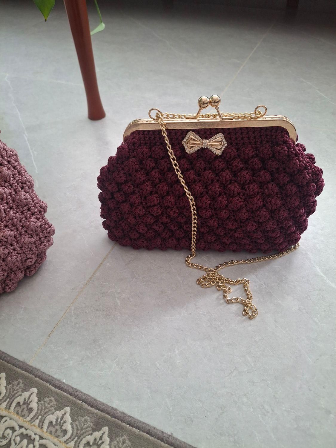 کیف دست بافت مجلسی|کیف، کفش، کمربند|قم, باجک دو|دیوار