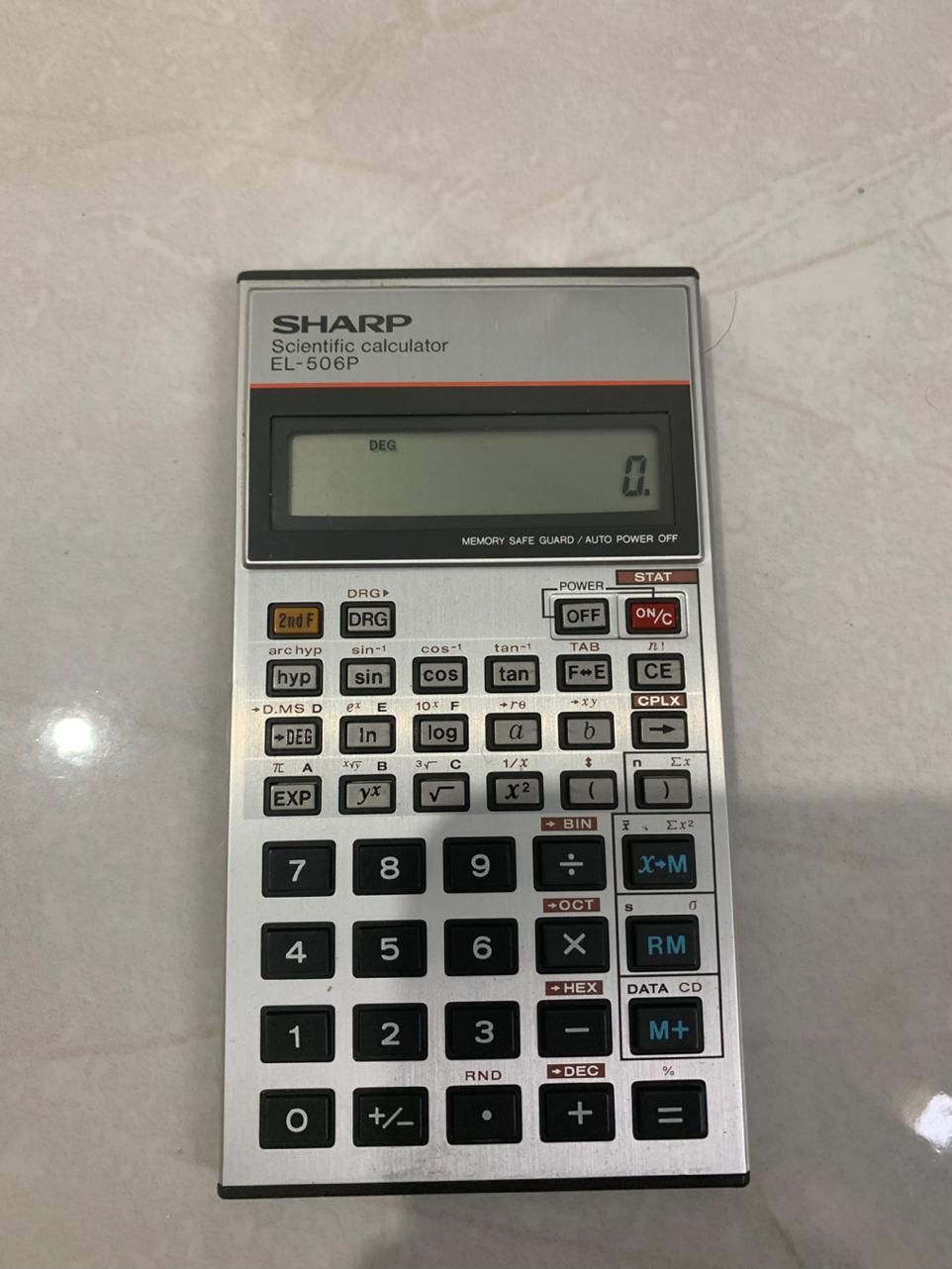 ماشین حساب مهندسی شارپ sharp|لوازم التحریر|تهران, سازمان آب|دیوار