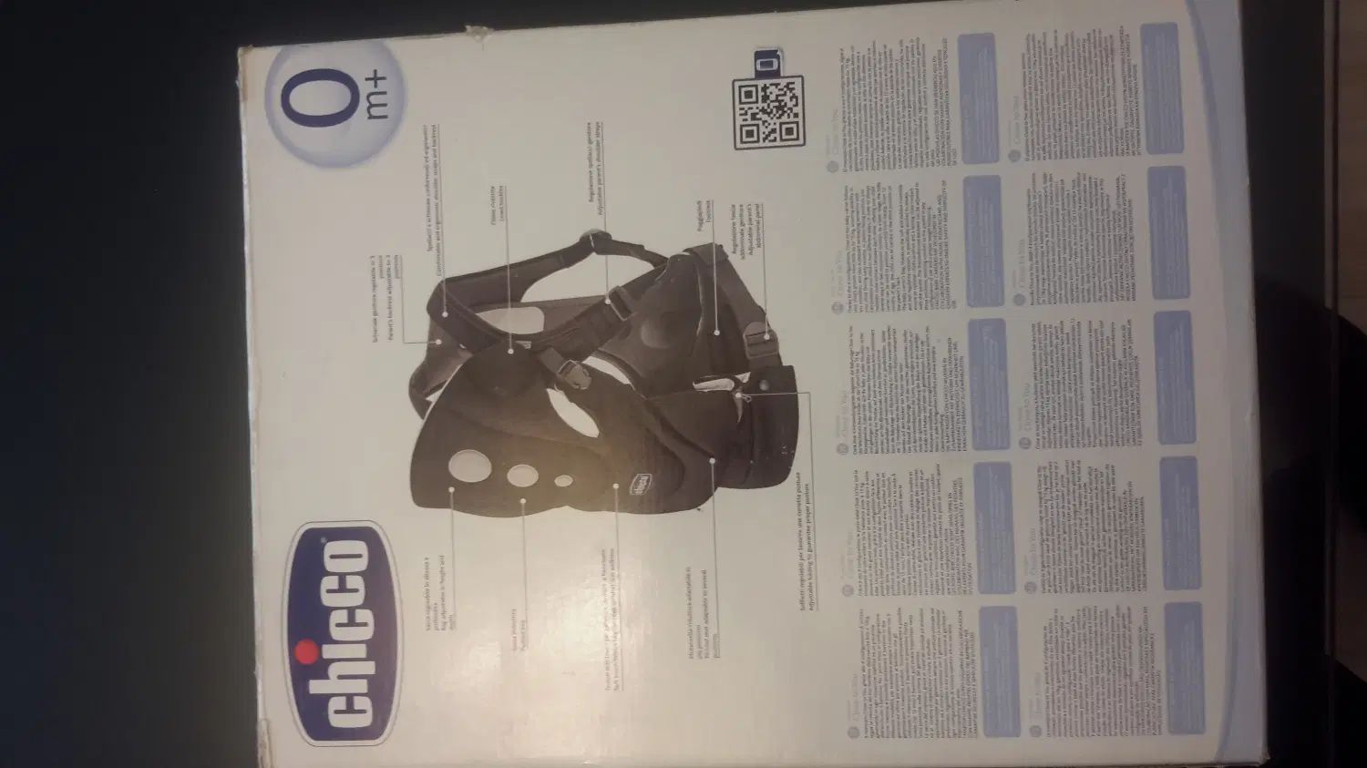 آغوشی کودک chicco مدل CLOSE TO YOU CARRIER-BLUE|کالسکه و لوازم جانبی|تهران, زعفرانیه|دیوار