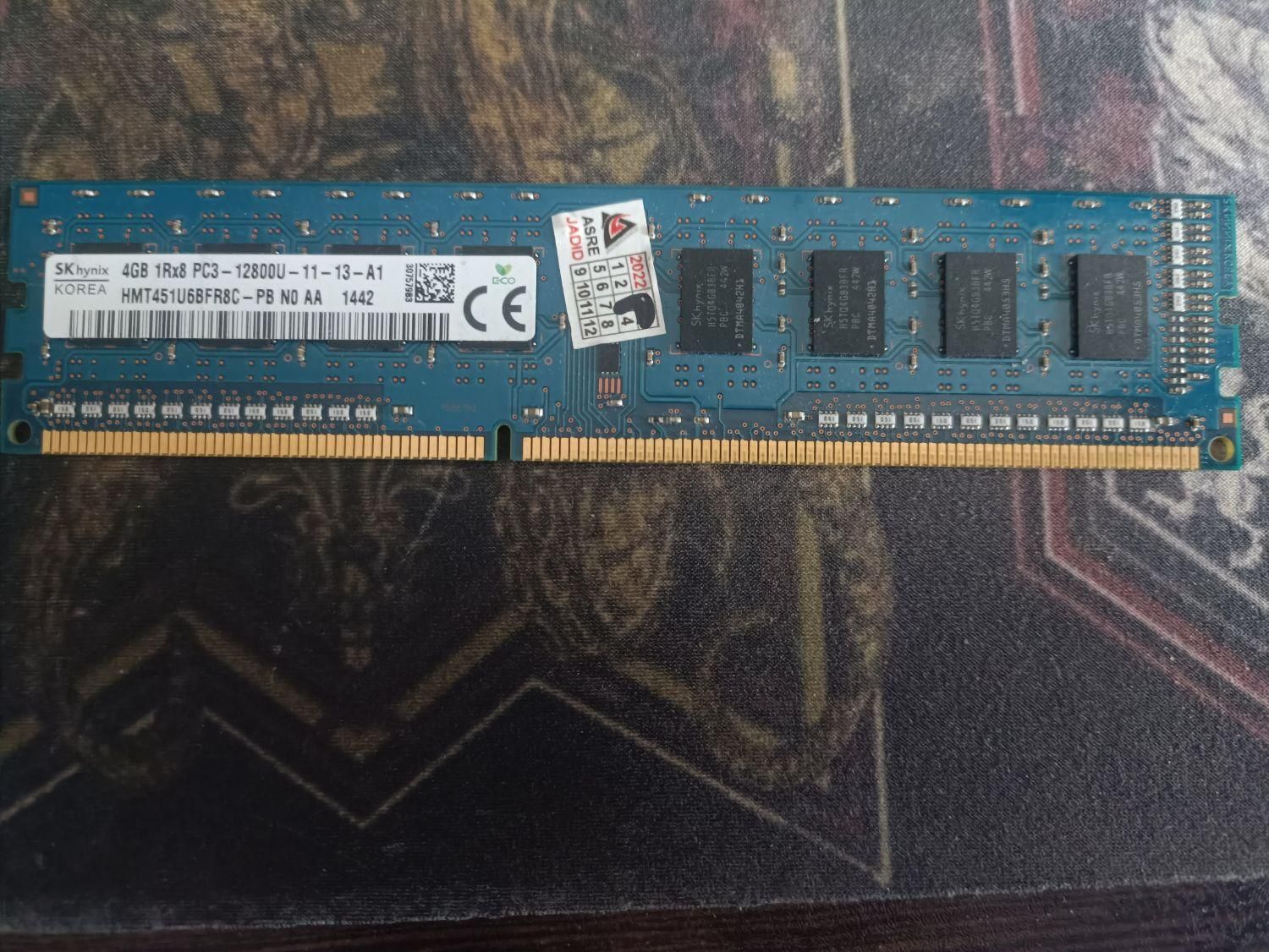 رم ۴ گیگ لپ تاپی ddr4 و 2تا ddr3و ۴ ddr3 کامپیوتر|قطعات و لوازم جانبی رایانه|تهران, پیروزی|دیوار