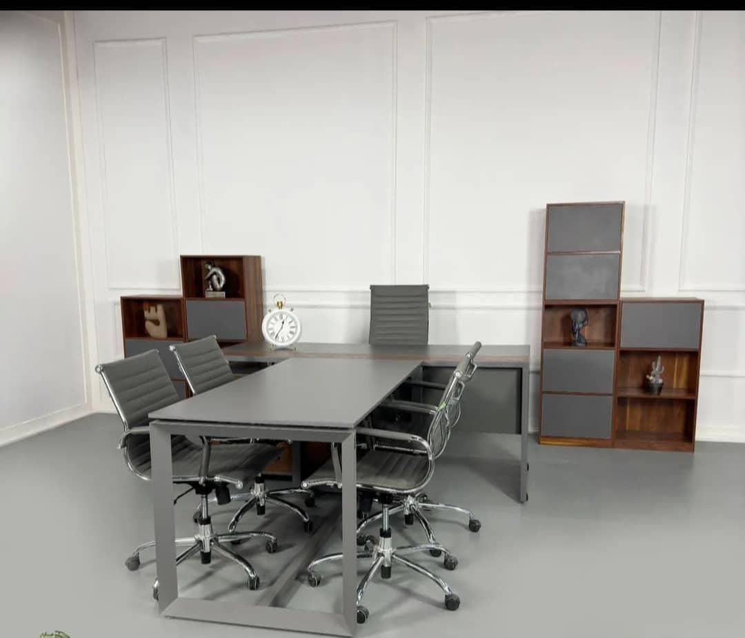 میز کنفرانس کتابخانه کانتر صندلی دکور سکوریت آنتیک|مبلمان اداری|تهران, آجودانیه|دیوار